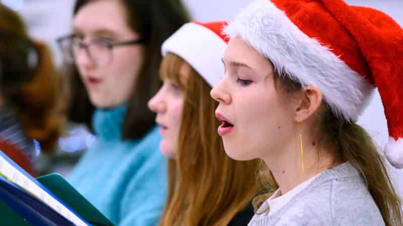 Singing 2024 christmas jumper